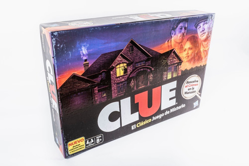 Juego De Mesa Hasbro Clue Juego Clásico De Misterio +8 Años