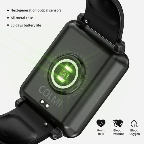 Imagen 6 de 10 de Smartwatch Colmi Land 1 Verde Inteligente