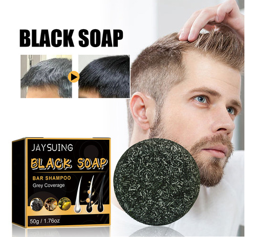 Shampoo Para Cabelo Sabonete Polygonum Multiflorum Black Soa