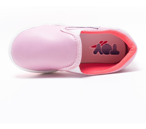 Imagen 2 de 8 de Zapatilla Pancha Toy Rosa Vinilo (talle 20 Al 26) Art 3319s