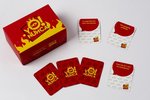 Yo Nunca Hot, Es Un Juego De Mesa Para Adultos