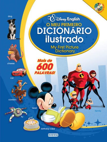 Libro Disney English: O Meu Primeiro Dicionário Ilustrado