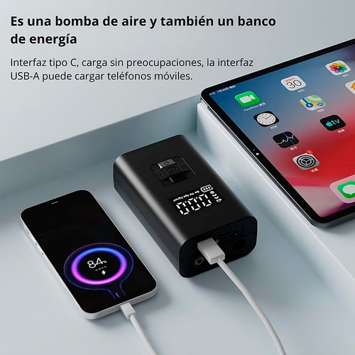 Compresor Llanta Seisa De Aire Y Luz Led Af-c05