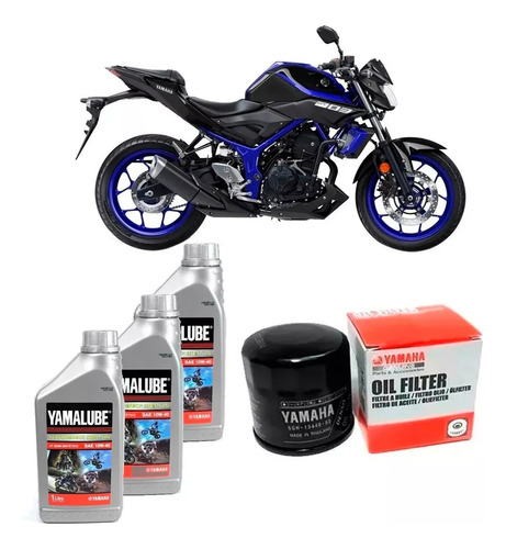 Kit Service Yamaha Mt 03 / Yzf R3 Aceite + Filtro Aceite 