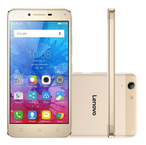 Celular Lenovo Vibe K5 Câm.13mp Octa-core Dourado