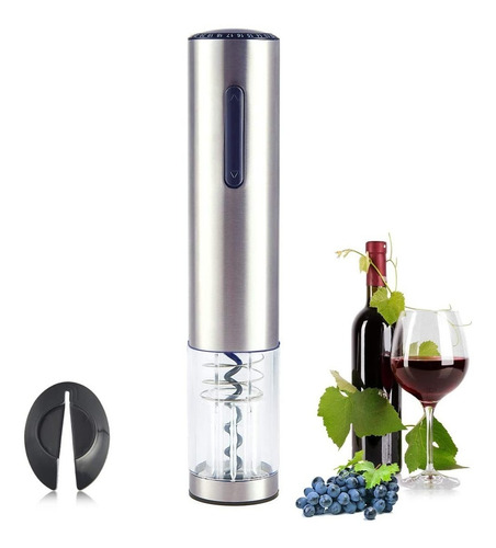 Imagen 3 de 4 de Descorchador De Vino Eléctrico Destapador Sacacorcho