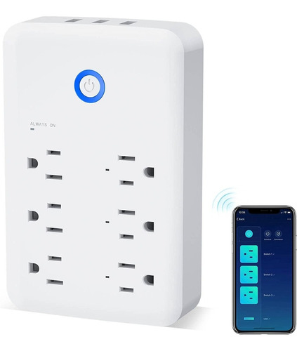 Gosund - Extensor De Salida De Pared, Enchufe Multi Wifi