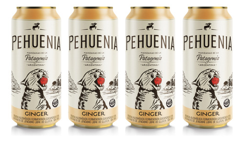 Sidra Pehuenia Jengibre Lata 473cc X 6 Unidades