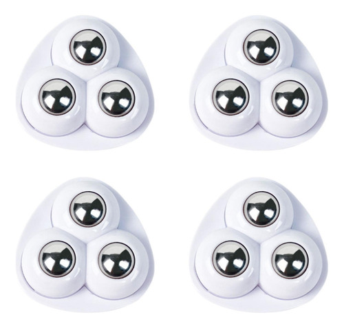 6 X 4x Ruedas Giratorias Autoadhesivas Rueda Universal