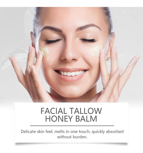 2024 Beef Tallow And Honey Balm, Whipped Tallow Honey