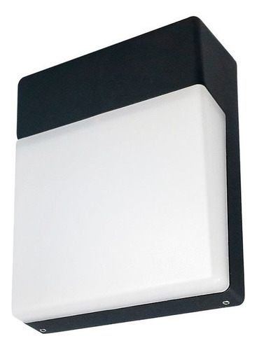 Lámpara Led De Pared Exterior/interior Estevez Kit Números Color Negro