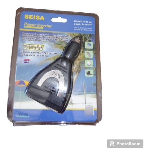 Inversor Electrico De 75, 20 Y 300 Watts