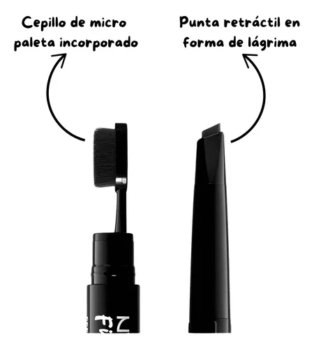 Lápiz De Cejas Fill & Fluff Eyebrow Podame Nyx Tono Blonde