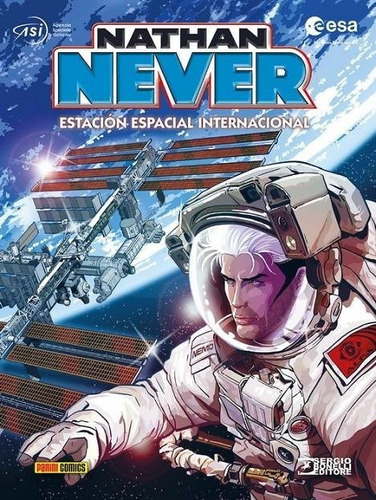 Nathan Never Estacion Espacial Internaci, De Vigna, Bepi. Editorial Panini Comics, Tapa Dura En Español