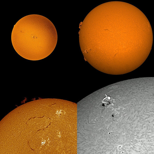 Telescopio Solar H Alfa Dedicado De 50 Mm Lunt Color Blanco
