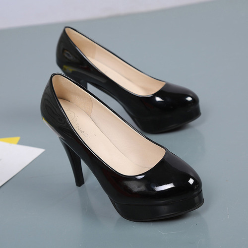 Nuevos Zapatos Impermeables De Moda De Tacón Alto Para Mujer