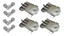 Comprar Juego De Ruedas Blindadas Y Patines Para Placard X 4 Unid