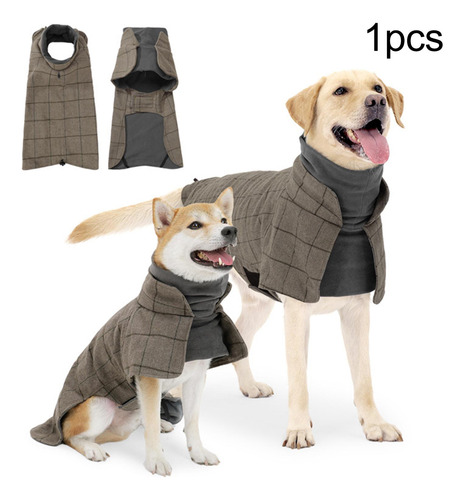 Traje De Abrigo Para Perros Con Orificio Para Arnés Para Xl