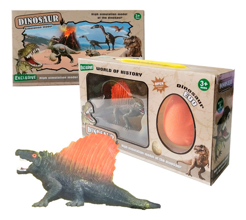 Juguete Dinosaurio Con Huevo Sorpresa - Dimetrodon