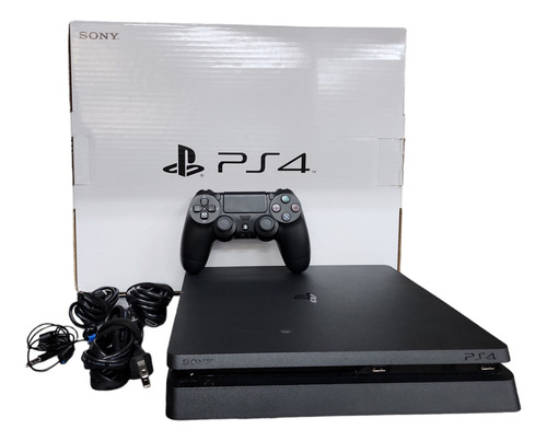 Sony Playstation 4 Slim 1tb Color  Negro 
