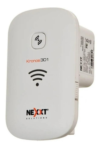Imagen 1 de 2 de Access point, Repetidor, Router Nexxt Solutions Kronos 301 blanco 110V/220V