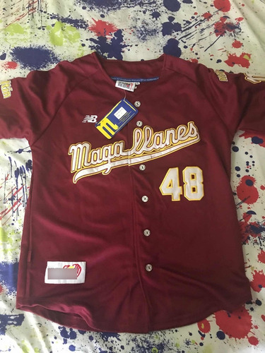 Imagen 3 de 3 de Camisa Franela Magallanes Navegantes Beisbal Hombre Niño