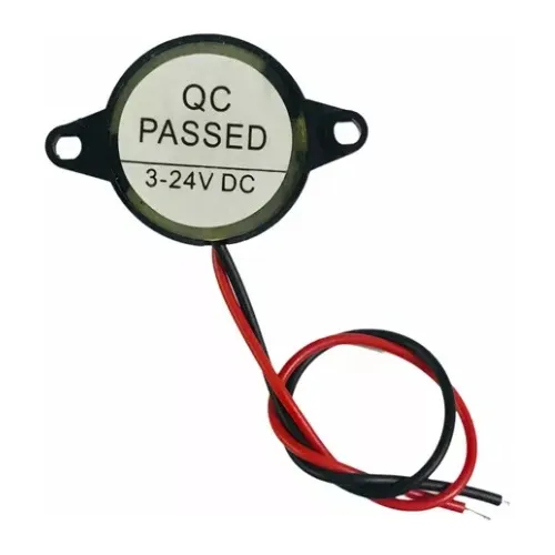 Buzzer Alarma Chicharra 3v A 24v Dc Zumbador Grande Arduino