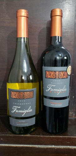 Combo Vinos Famiglia Bianchi Malbec Premiado 750 Ml