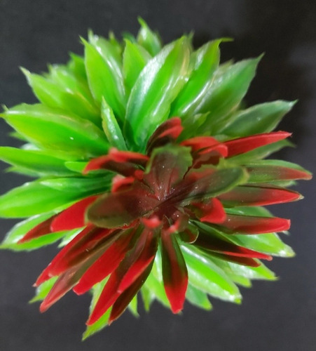 Adorno, Planta Artificial Para Acuario/ Terrario, Aloe 15 Cm