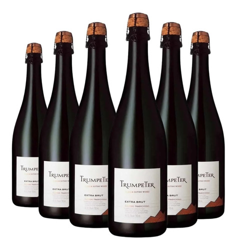 Espumante Trumpeter Extra Brut Caja X 6 X 750ml.