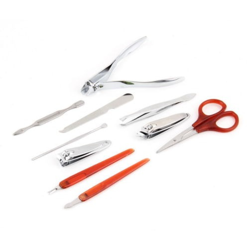 Imagen 2 de 4 de 10 Pieza Rc Colección Deluxe Sistema De Manicura Con Estuche