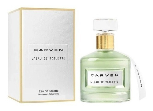 Perfume para mujer Carven L'eau De Toilette, 50 ml, etiqueta Adipec