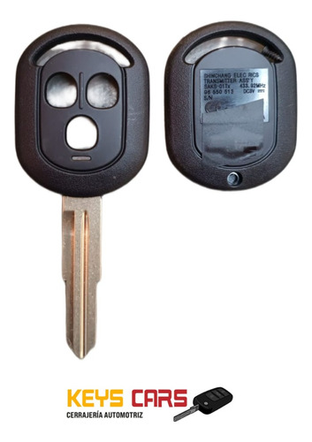 Carcasa 3 Botones Chevrolet Optra/keys Cars