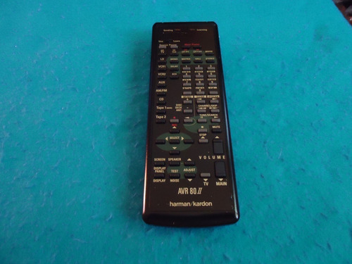 Harman Kardon Control Remoto Avr 80 Ii (Usado)