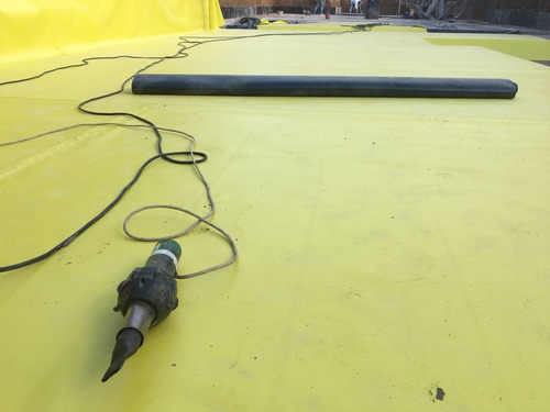 Colocacion Impermeabilizacion Con Membrana De Pvc Techos