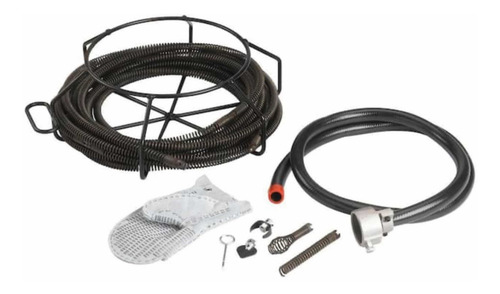 Imagen 4 de 7 de Destapa Cañerías K-50 Ridgid + Guaya Porta Guaya Y Puntas