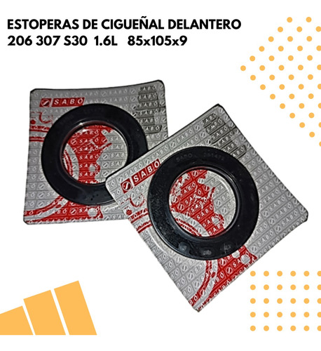 Estopera Cigüeñal Delantero Peugeot 206 307 207 42x66x6