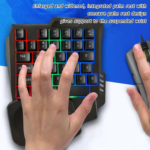 Teclado De Juego Teclado De Juego Teclado Ergonómico Con Sen