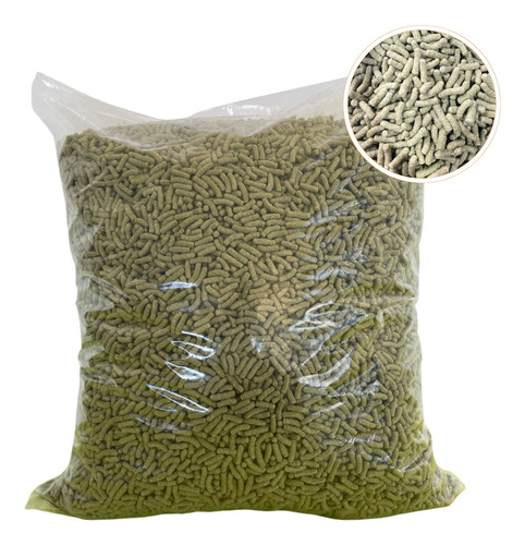 Pellet Verde Alimento Para Tortugas Y Peces 1 Kg