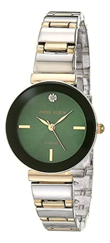 Anne Klein Reloj De Pulsera Con Esfera De Diamante Genuino