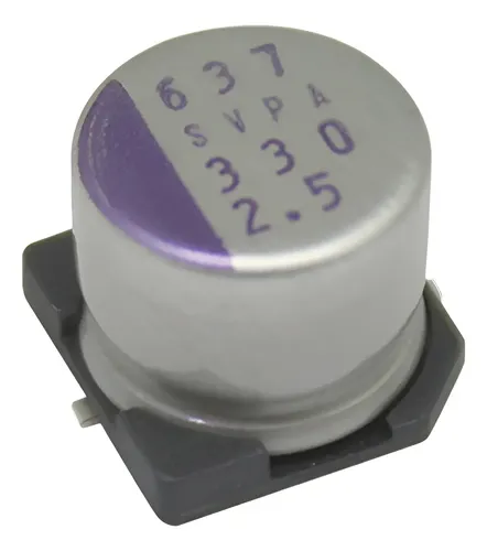 Capacitor Polimero De Aluminio Smd 330uf 2 5v 2r5svpa330maa MercadoLibre capacitor-polimero-de-aluminio-smd-330uf-2-5v-2r5svpa330maa-mercadolibre
