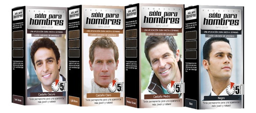 3 Pack De Tinte Caballeros Solo Para Hombres (just For Man) 