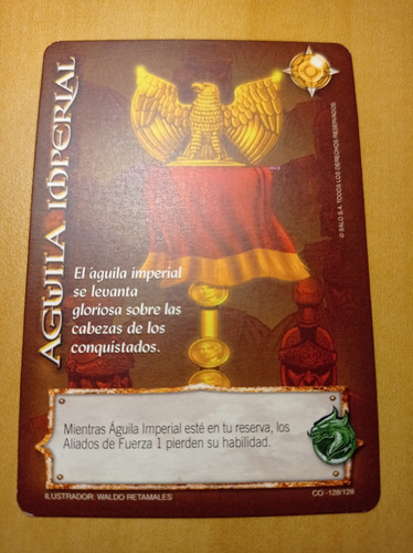 Aguila Imperial(co). Carta Mitos Y Leyendas Salo 