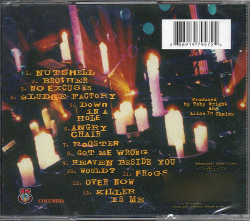 Alice In Chains Mtv Unplugged Cd - Pearl Jam Nirvana Weezer