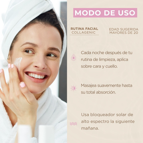 Imagen 5 de 6 de Crema Aclarante Facial 60ml. 10% Niacinamida, Colageno Tipo De Piel Todo Tipo De Piel