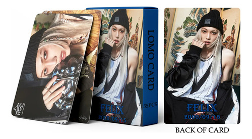 \/ 55 Photocards Stray Kids - Felix Edition