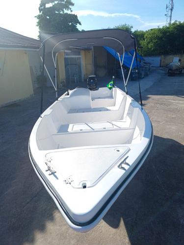 Lancha Rs 530 Com Motor Mercury 50 Elo 2 Tempos 0km 17 Pés
