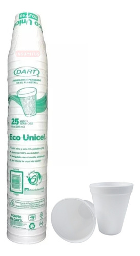 Vaso Termico Plumavit 10oz 300ml (25 Unidades)