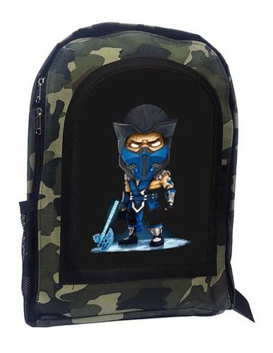 Mochila Camuflada Mortal Kombat A61