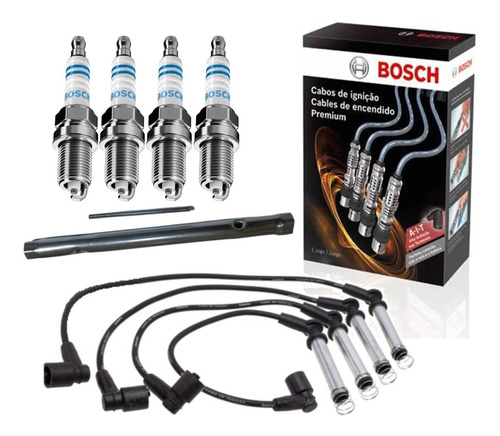 Kit Cabos Velas E Chave Astra Vectra 2.0 8v Flex 2004 /2008